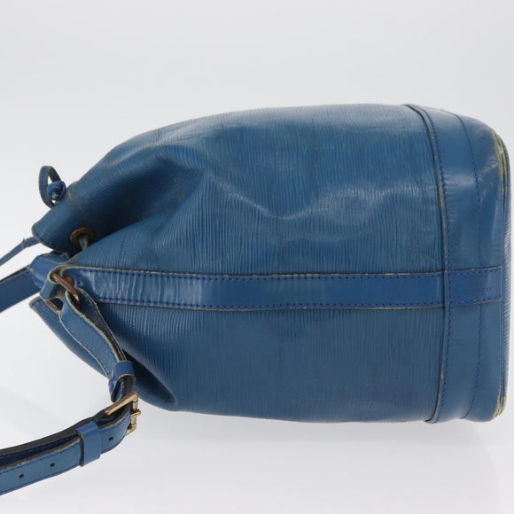 LOUIS VUITTON Epi Noe Schoudertas Toledo Blue M44005 LV Auth 171264