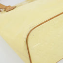 LOUIS VUITTON Monogram Vernis Houston Hand Bag Perle M91342 LV Auth 171265-14