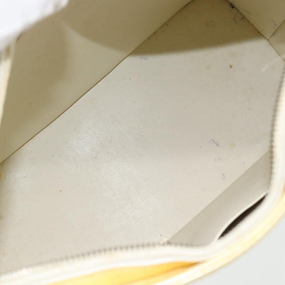 LOUIS VUITTON Monogram Vernis Houston Hand Bag Perle M91342 LV Auth 171265