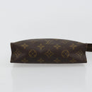 LOUIS VUITTON Monogram Poche Toilette 19 Pouch M47544 LV Auth 171268-6