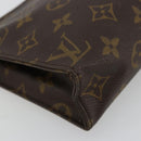 LOUIS VUITTON Monogram Poche Toilette 19 Pouch M47544 LV Auth 171268-14