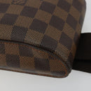 LOUIS VUITTON Damier Ebene Geronimos Shoulder Bag N51994 LV Auth 171270-14