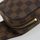LOUIS VUITTON Damier Ebene Geronimos Shoulder Bag N51994 LV Auth 171270-15