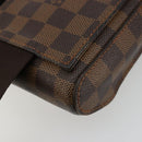 LOUIS VUITTON Damier Ebene Geronimos Shoulder Bag N51994 LV Auth 171270-17