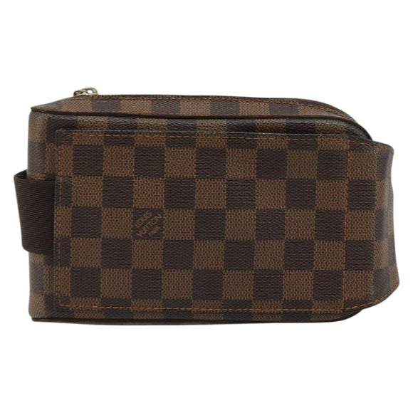 LOUIS VUITTON Damier Ebene Geronimos Shoulder Bag N51994 LV Auth 171270