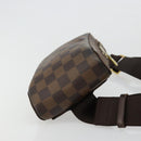 LOUIS VUITTON Damier Ebene Geronimos Shoulder Bag N51994 LV Auth 171270-3