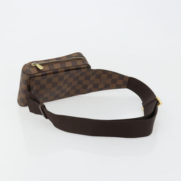 LOUIS VUITTON Damier Ebene Geronimos Shoulder Bag N51994 LV Auth 171270