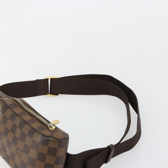 LOUIS VUITTON Damier Ebene Geronimos Shoulder Bag N51994 LV Auth 171270