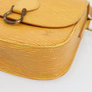 LOUIS VUITTON Epi Saint Cloud PM Shoulder Bag Yellow M52219 LV Auth 171271A-10