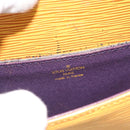 LOUIS VUITTON Epi Saint Cloud PM Shoulder Bag Yellow M52219 LV Auth 171271A-18