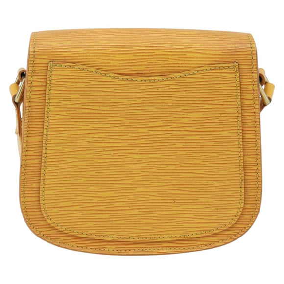 LOUIS VUITTON Epi Saint Cloud PM Shoulder Bag Yellow M52219 LV Auth 171271A