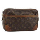 LOUIS VUITTON Monogram Compiegne 28 Clutch Bag M51845 LV Auth 171274-1