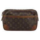 LOUIS VUITTON Monogram Compiegne 28 Clutch Bag M51845 LV Auth 171274-13