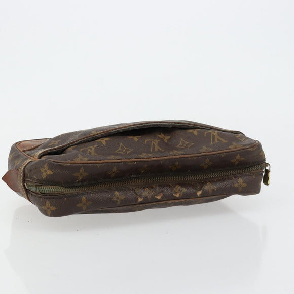 LOUIS VUITTON Monogram Compiegne 28 Clutch Bag M51845 LV Auth 171274