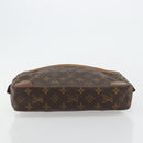LOUIS VUITTON Monogram Compiegne 28 Clutch Bag M51845 LV Auth 171274-6