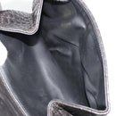 BALLY Schultertasche Kette Leder Schwarz Gold Auth 171275-24