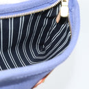 LOUIS VUITTON Antigua Pochette Platt PM Beutel Blau M40070 LV Auth 171279V-18