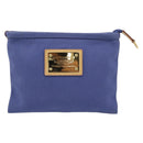 LOUIS VUITTON Antigua Pochette Platt PM Beutel Blau M40070 LV Auth 171279V-13