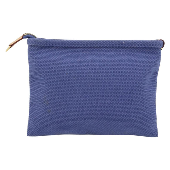 LOUIS VUITTON Antigua Pochette Platt PM Beutel Blau M40070 LV Auth 171279V