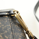 PRADA Shoulder Bag Safiano leather Black Gold Auth 171281V-20