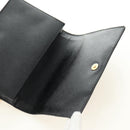 PRADA Shoulder Bag Safiano leather Black Gold Auth 171281V-21