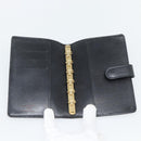 LOUIS VUITTON Epi Agenda PM Day Planner Cover Black R20092 LV Auth 171284-8
