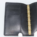LOUIS VUITTON Epi Agenda PM Day Planner Cover Black R20092 LV Auth 171284-18