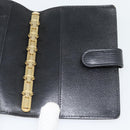 LOUIS VUITTON Epi Agenda PM Day Planner Cover Black R20092 LV Auth 171284-19