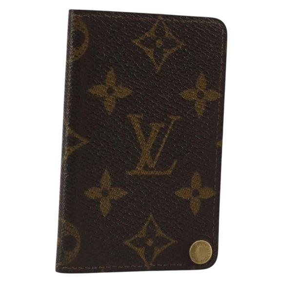 LOUIS VUITTON Monogram Porto Cartes Crdit Pression Card Case M60937 Auth 171285