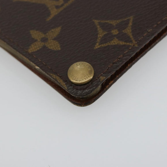 LOUIS VUITTON Monogram Porto Cartes Crdit Pression Card Case M60937 Auth 171285