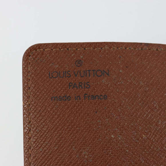 LOUIS VUITTON Monogram Porto Cartes Crdit Pression Card Case M60937 Auth 171285