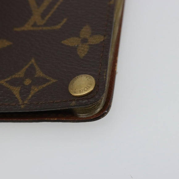 LOUIS VUITTON Monogram Porto Cartes Crdit Pression Card Case M60937 Auth 171285