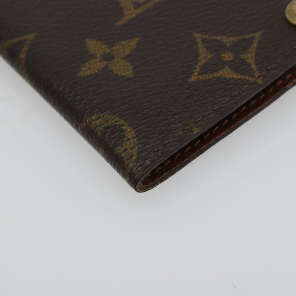 LOUIS VUITTON Monogram Porto Cartes Crdit Pression Card Case M60937 Auth 171285