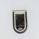 LOUIS VUITTON Pansavie Porto Adres Geldclip Metaal Zilver M64691 Auth 171287-2