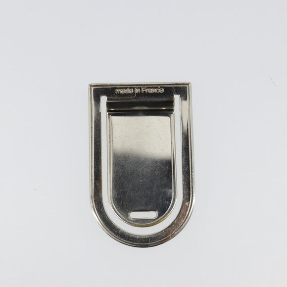 LOUIS VUITTON Pansavie Porto Adres Geldclip Metaal Zilver M64691 Auth 171287