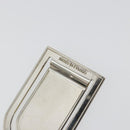 LOUIS VUITTON Pansavie Porto Adres Geldclip Metaal Zilver M64691 Auth 171287-4