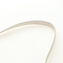 CHANEL Camelia Chain Shoulder Bag Vinyl Blue Silver CC Auth 171291SAM-8