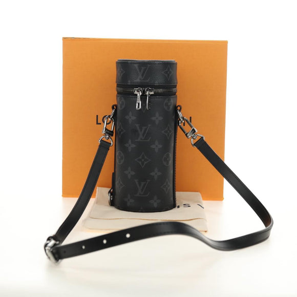 LOUIS VUITTON Monogram Eclipse Flaschenhalter Porte Bouteille GI0398 Original 171298V