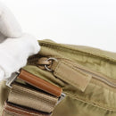 PRADA Shoulder Bag Nylon Beige Auth 171312-10
