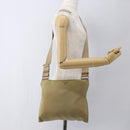 PRADA Shoulder Bag Nylon Beige Auth 171312-22