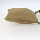 PRADA Shoulder Bag Nylon Beige Auth 171312-4