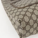 GUCCI GG Supreme Web Sherry Line Tote Bag PVC Beige Gold 39 02 003 Auth 171316-14