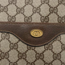 GUCCI GG Supreme Web Sherry Line Tote Bag PVC Beige Gold 39 02 003 Auth 171316-17