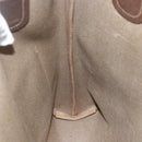 GUCCI GG Supreme Web Sherry Line Tote Bag PVC Beige Gold 39 02 003 Auth 171316-20