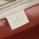 GUCCI GG Canvas Sherry Line Tote Bag Pink Gold 137396 Auth 171318-18