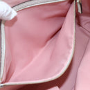 GUCCI GG Canvas Sherry Line Tote Bag Pink Gold 137396 Auth 171318-21