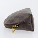 LOUIS VUITTON Damier Ebene Pochette Cosmetic PM Pouch N47516 LV Auth 171319-6