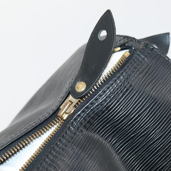 LOUIS VUITTON Epi Speedy 40 Hand Bag Black M42982 LV Auth 171322