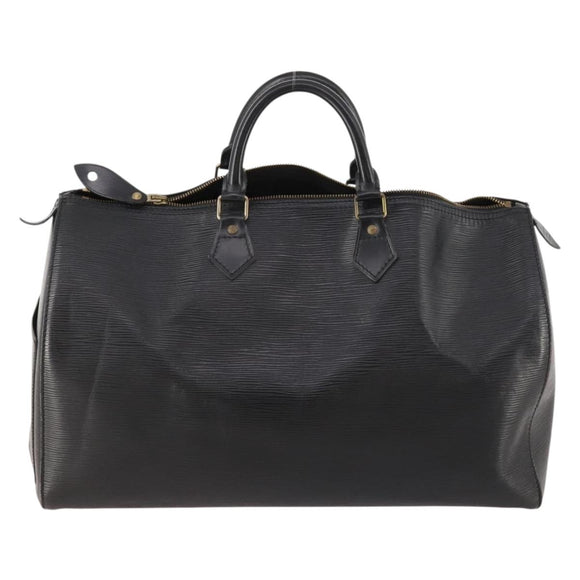 LOUIS VUITTON Epi Speedy 40 Hand Bag Black M42982 LV Auth 171322