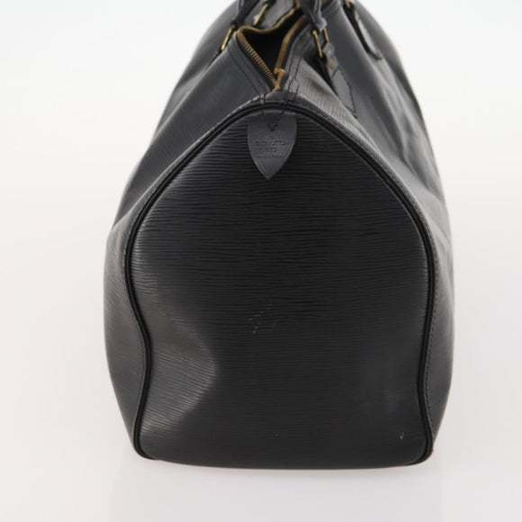 LOUIS VUITTON Epi Speedy 40 Hand Bag Black M42982 LV Auth 171322